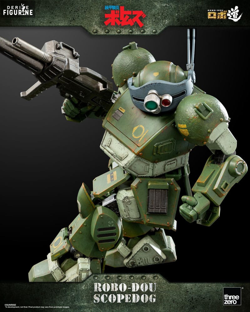 Robo-Dou Scopedog figure - Armored Trooper Votoms - ThreeZero