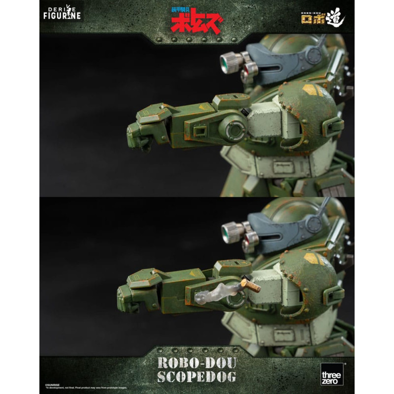 Robo-Dou Scopedog figure - Armored Trooper Votoms - ThreeZero