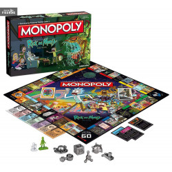 Rick and Morty board game -...