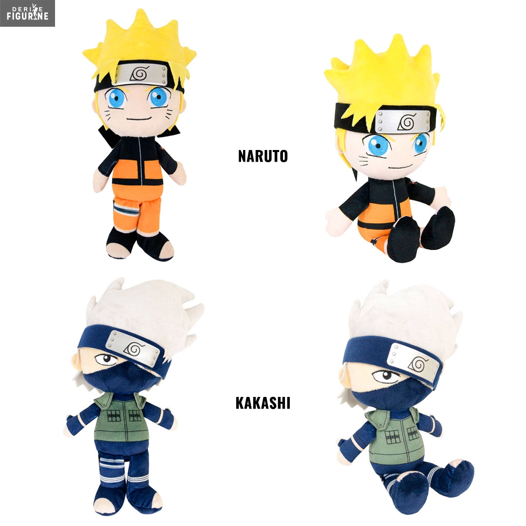 Naruto ou Kakashi peluche au choix - Naruto Shippuden - POPbuddies