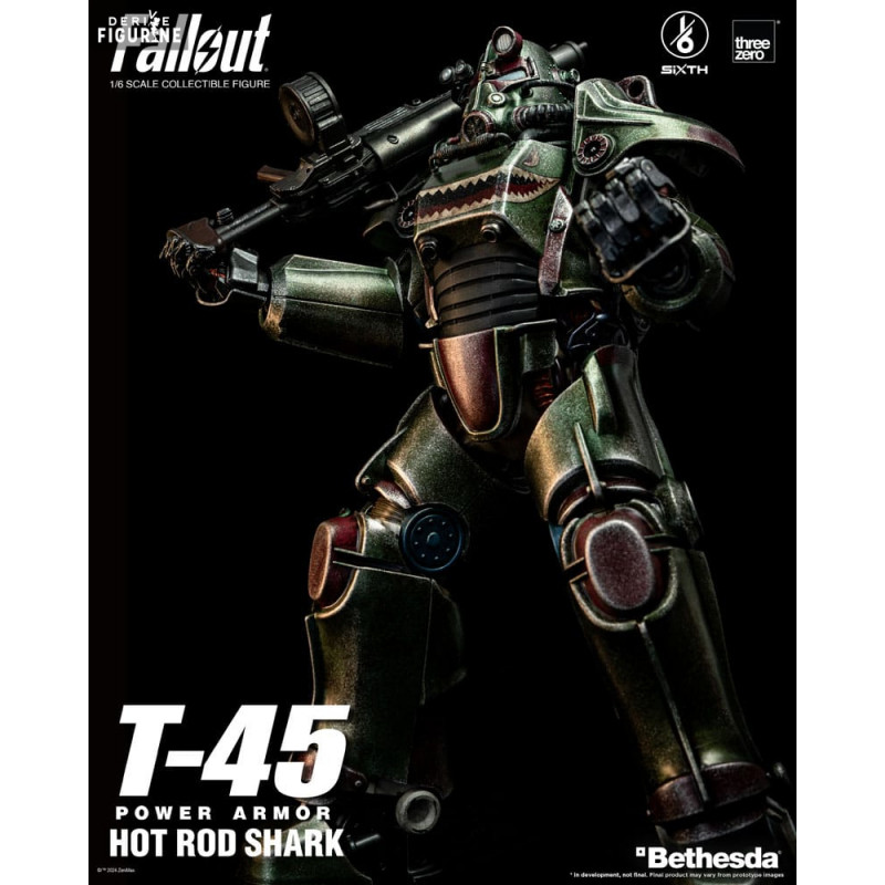 T-45 Power Armor Hot Rod Shark 1/6 Action Figure ‚Äì