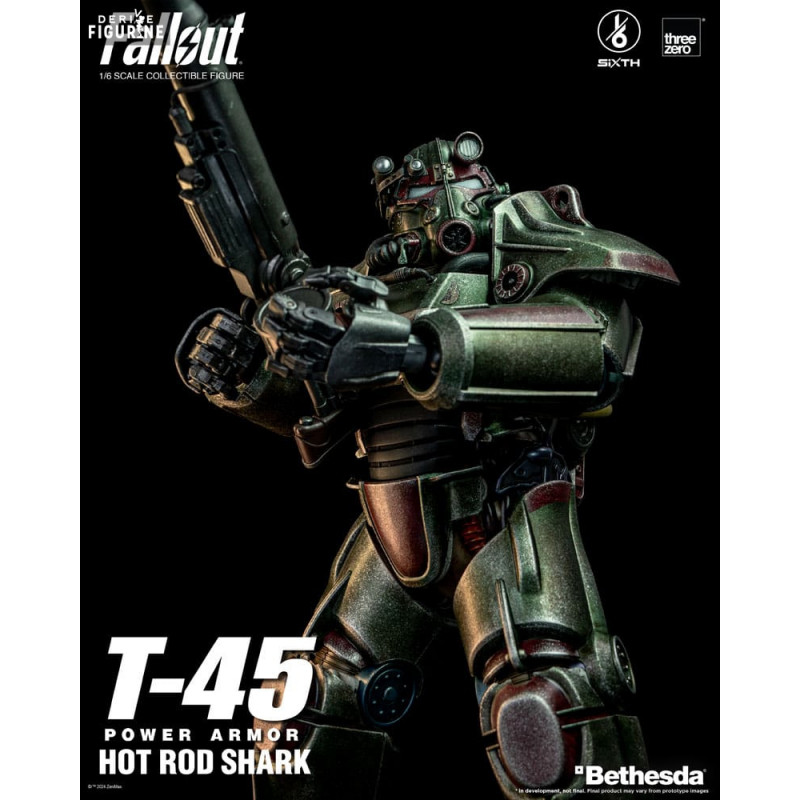 その他 Fallout T-45 Power Armor Hot Rod Shark t-45-hot-rod-shark-power-armor