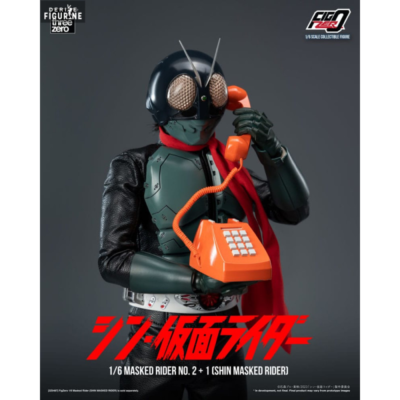 Masked Rider No.2+1 (Shin Masked Rider) figure, FigZero - Kamen