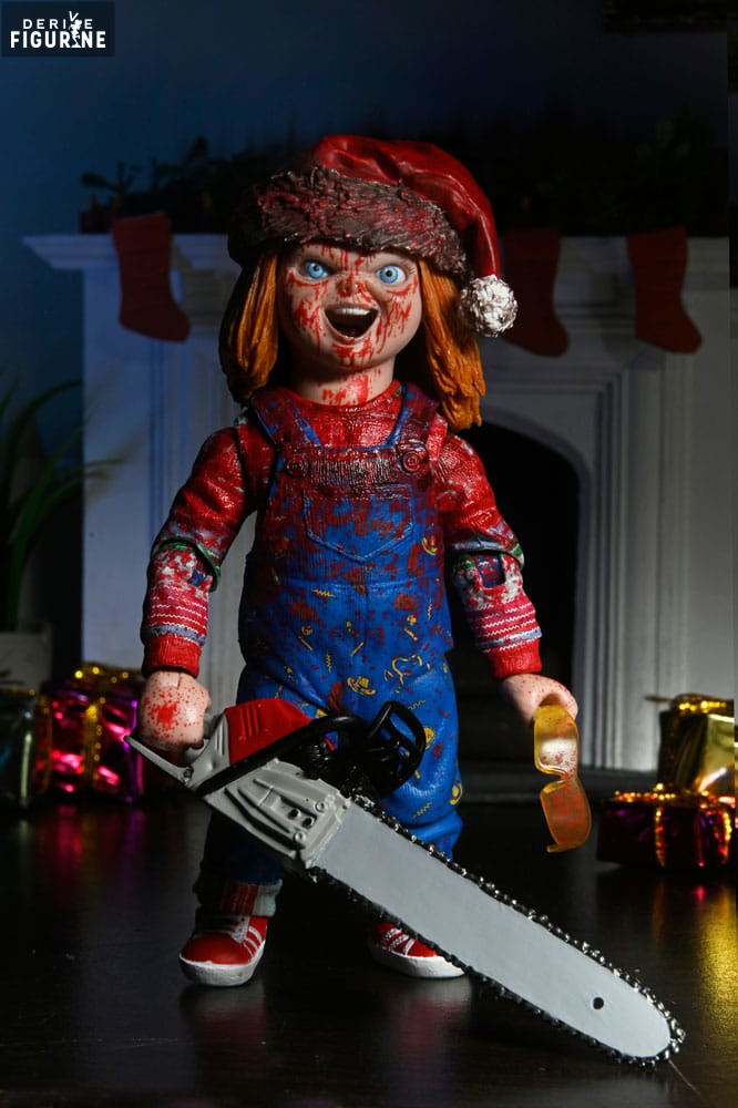 【激レア】DJ CHUCHY 10YEARS OF CHUCKY PT.2 Chucky figure Holiday Edition, Ultimate - Child's Play - NECA