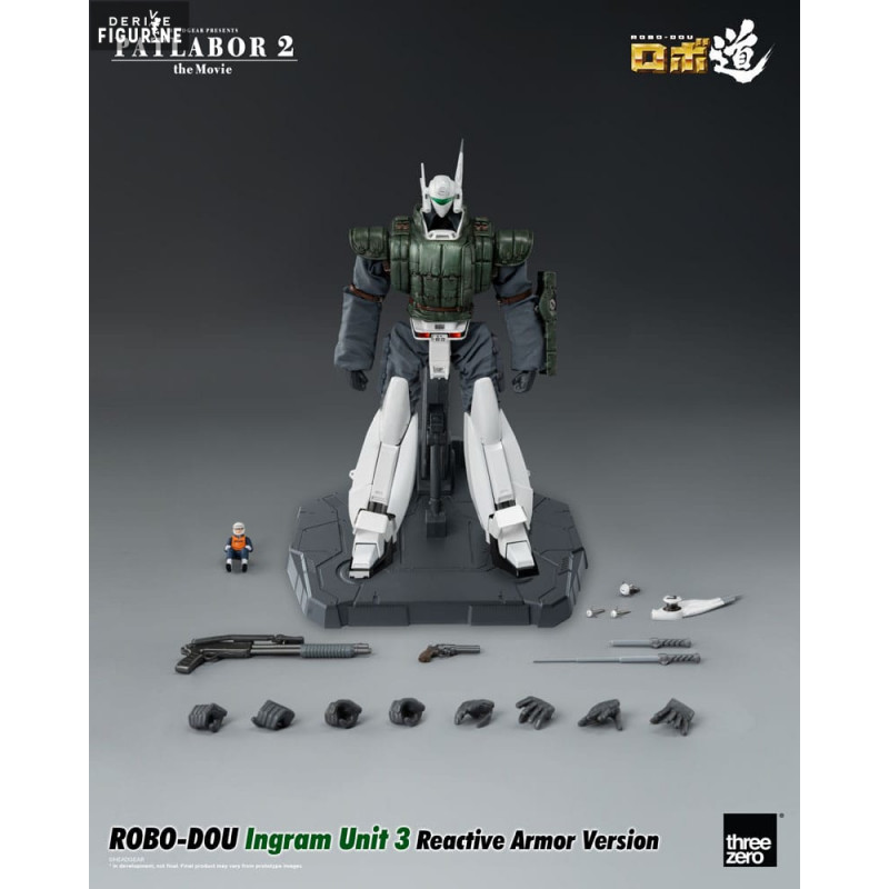 Robo-Dou Ingram Unit 3 figure, Reactive Armor - Patlabor 2