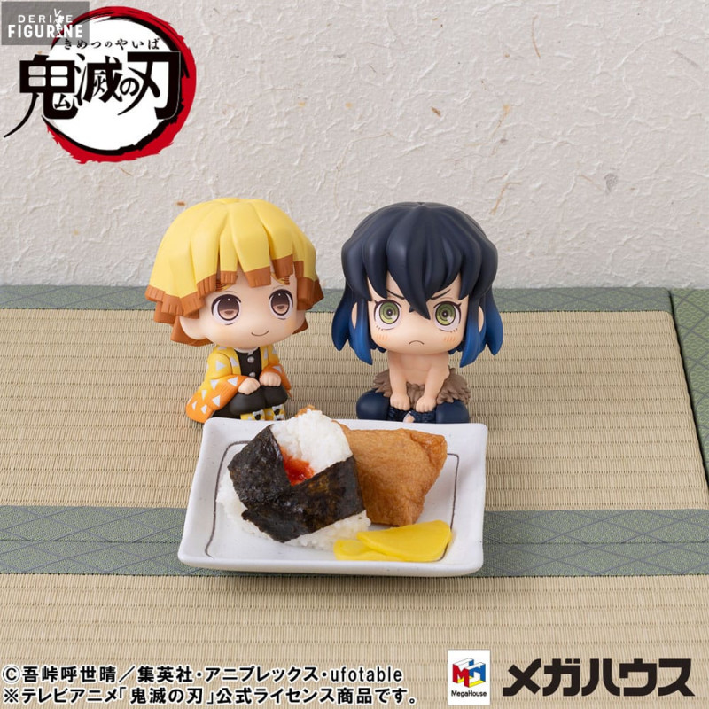 E.T. フィギュア 目が光る 約20cm LookUp Zenitsu Agatsuma Smiling Ver. Figure (Demon Slayer