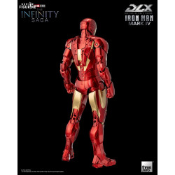 Iron Man Mark 4 figure, DLX - Marvel, Infinity Saga - ThreeZero