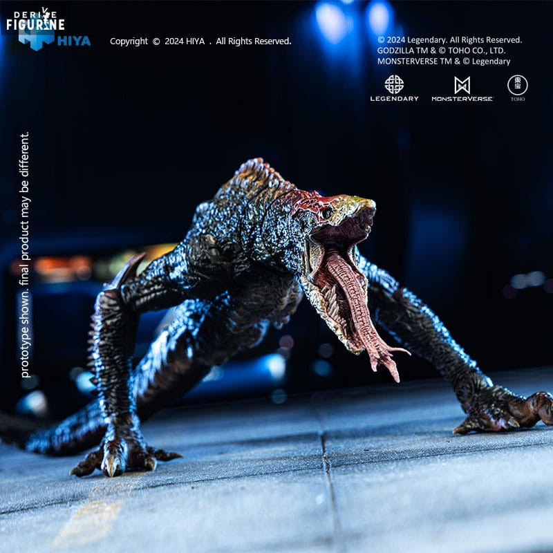 Skullcrawler figure, Exquisite Basic - Godzilla vs Kong - Hiya Toys