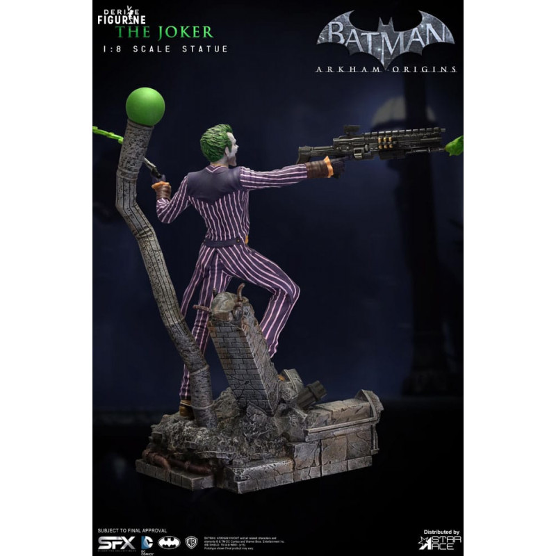 The Joker figure DC Comics, Arkham Origins Star Ace