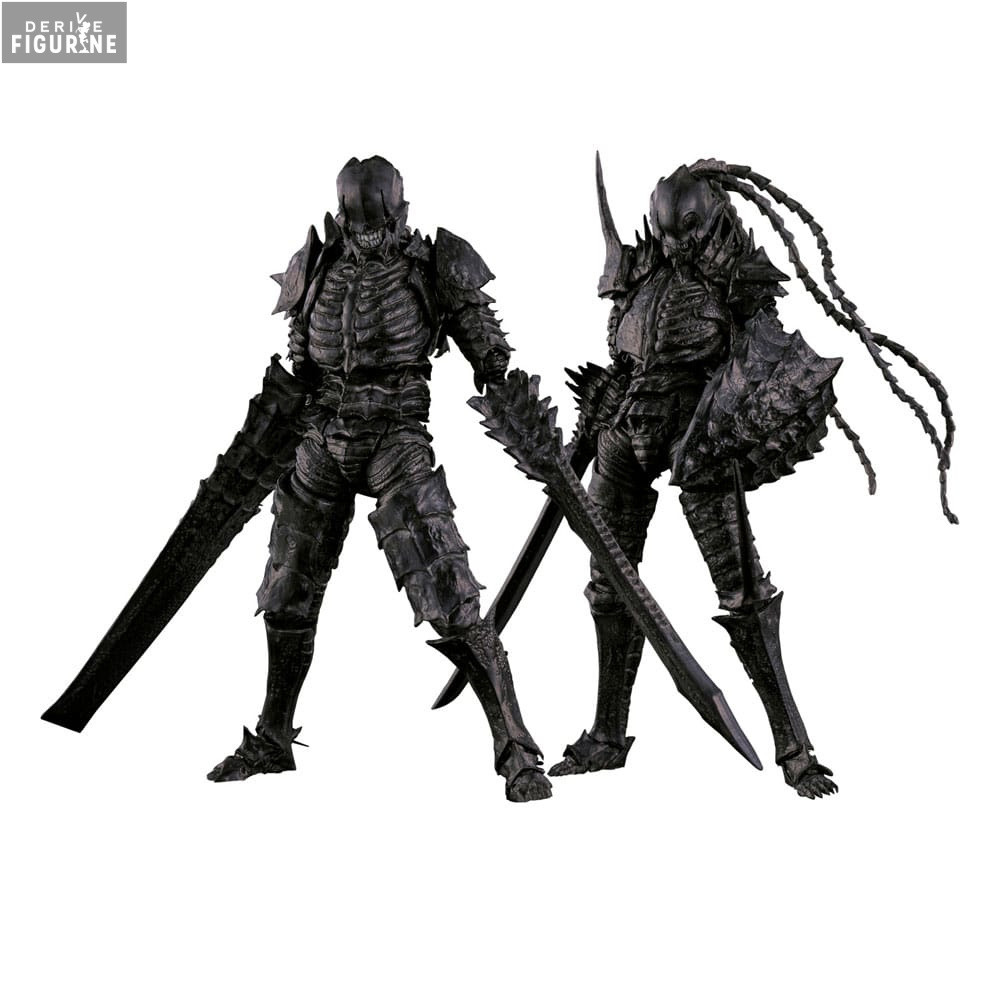 nayuta　Collection-Encounter Pack figures Kudou Denji & Nayuta, Black Gaunas - Abara