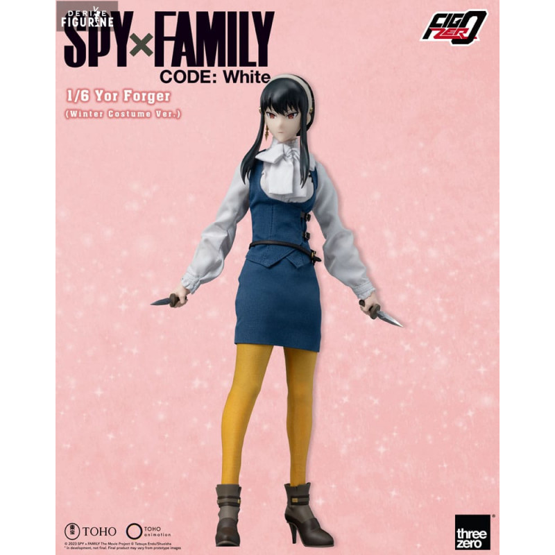 Yor Forger figure Winter Costume, FigZero Spy x Family CODE