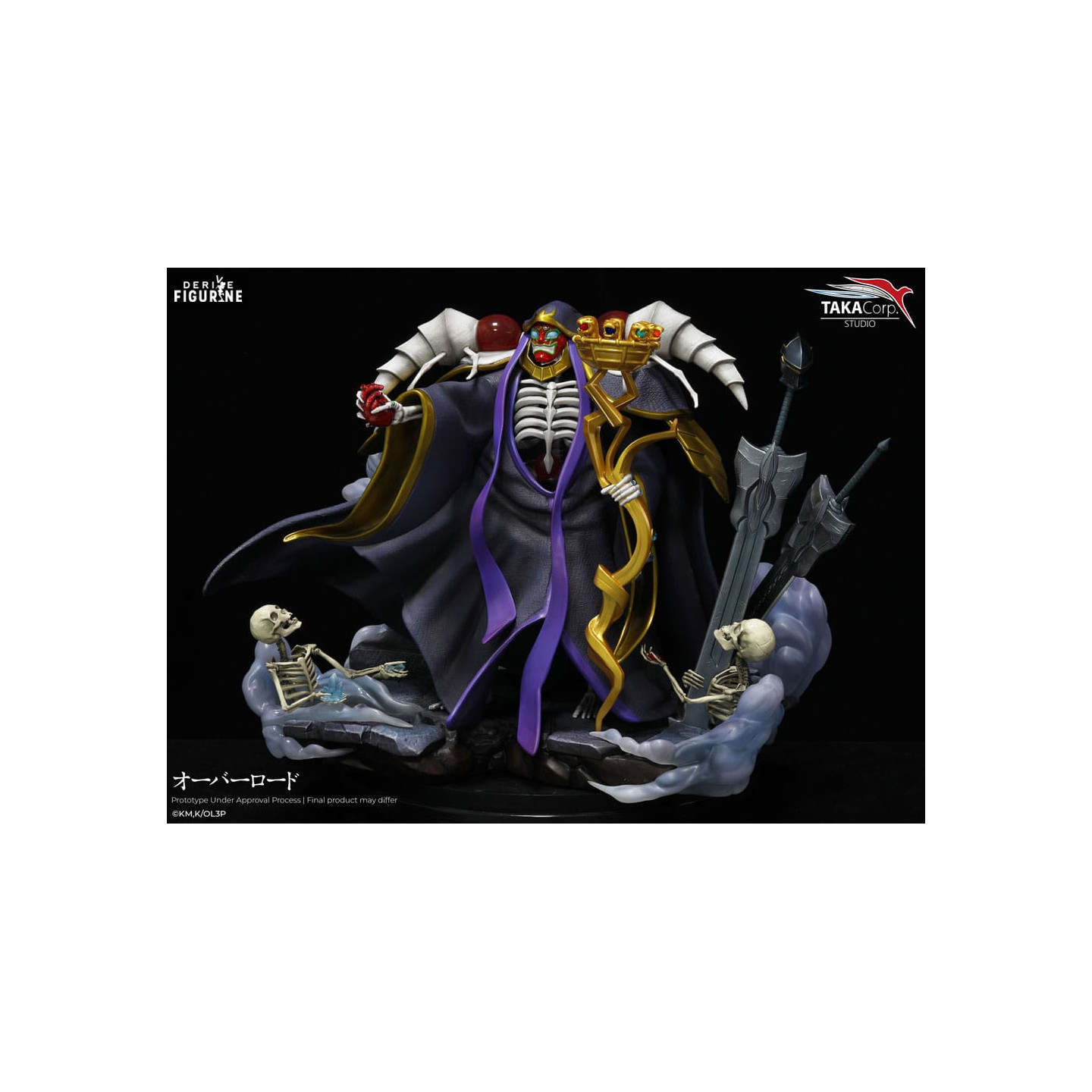 Ainz Ooal Gown figure - Overlord - Taka Corps Studio