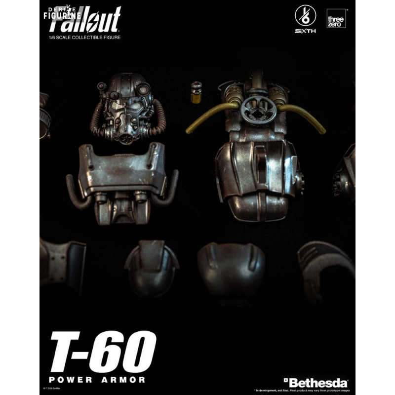 Fallout T-60 Power Armor 1/6スケール フォールアウト1/6 T-60 パワーアーマー（復刻版） – threezero