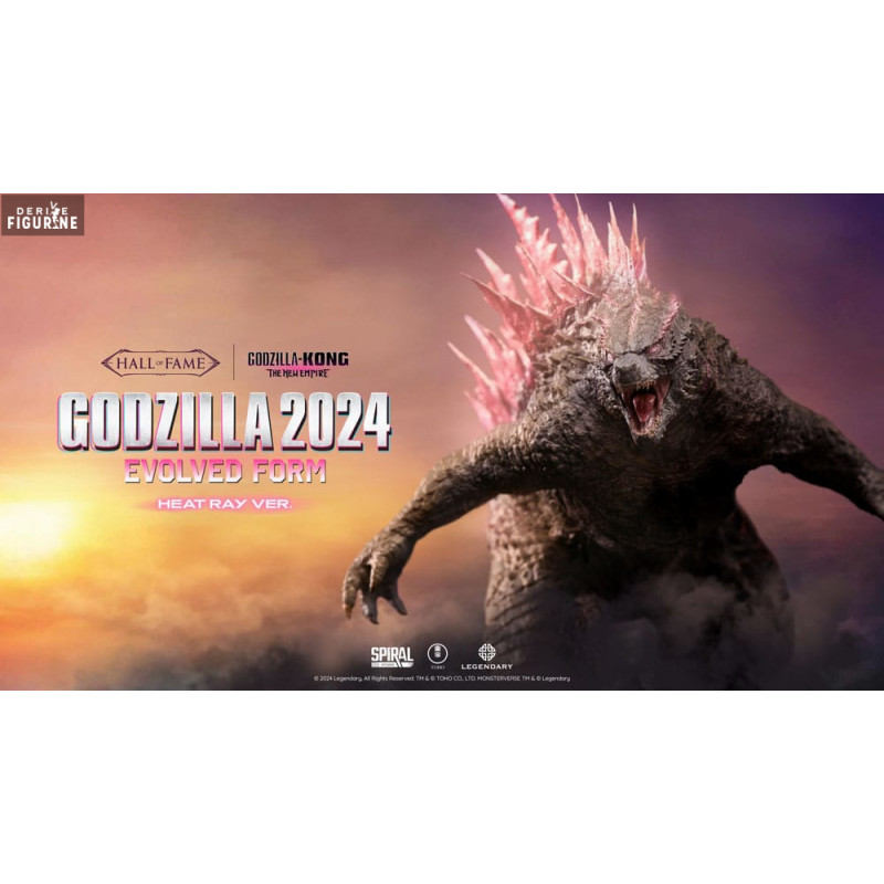 特撮 GODZILLA 2024 Evolved Form Heat Ray Ver. Godzilla 2024 Evolved Form (Heat Ray Ver.) Figure - Spec