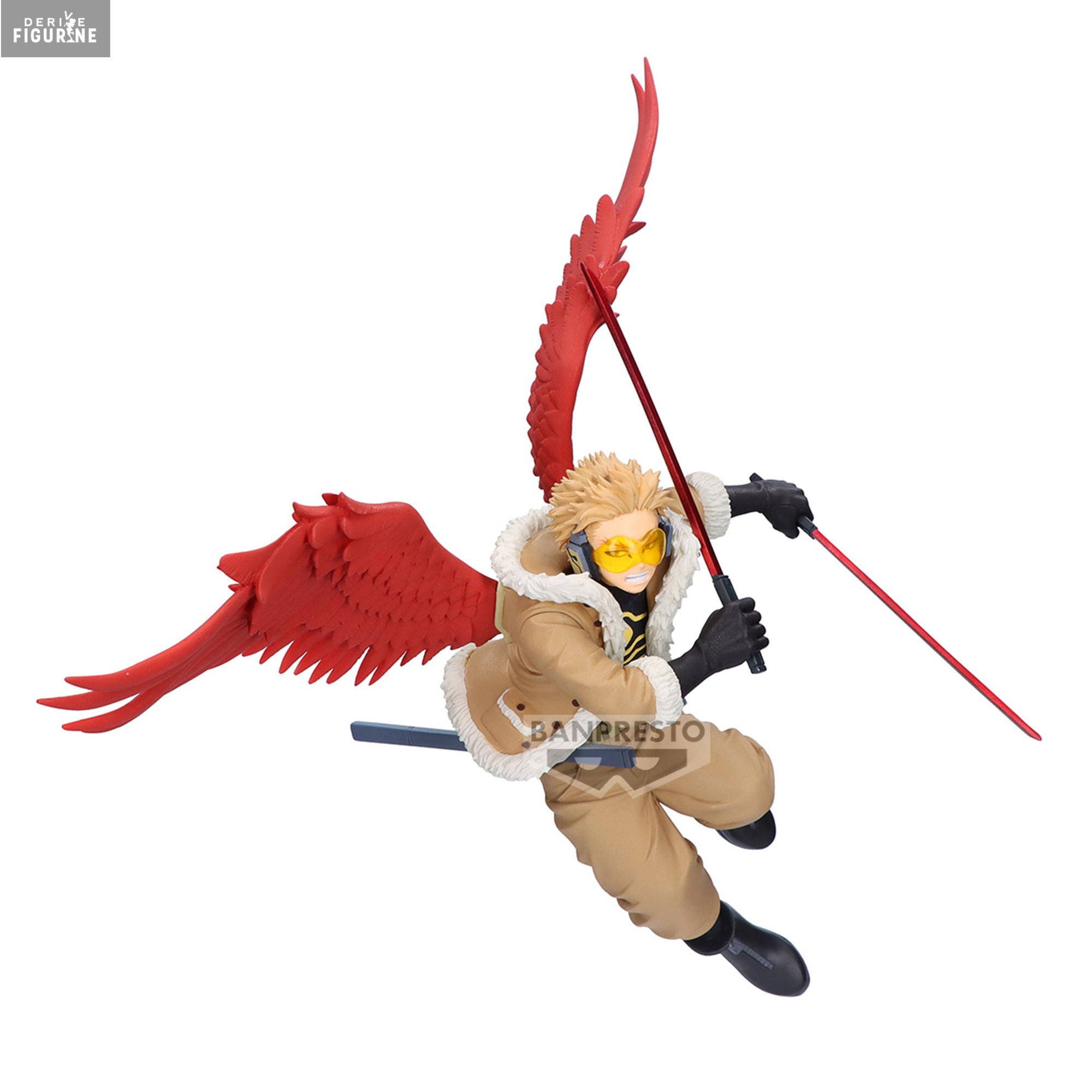 Hawks figure, Amazing Heroes Plus - My Hero Academia - Banpresto