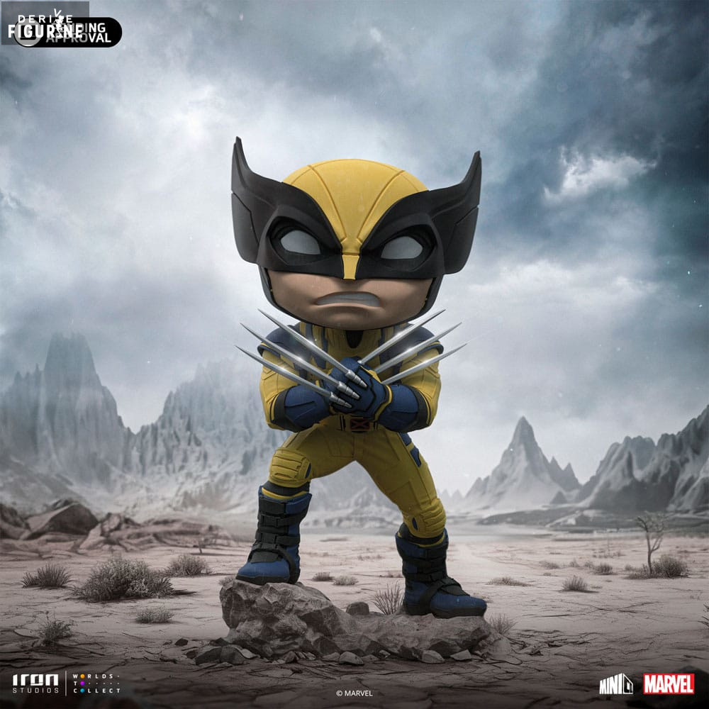Wolverine figure, Mini Co - Marvel, Deadpool & Wolverine