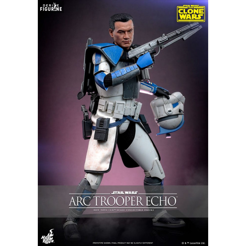Arc Trooper Echo figure - Star Wars: The Clone Wars - Hot Toys