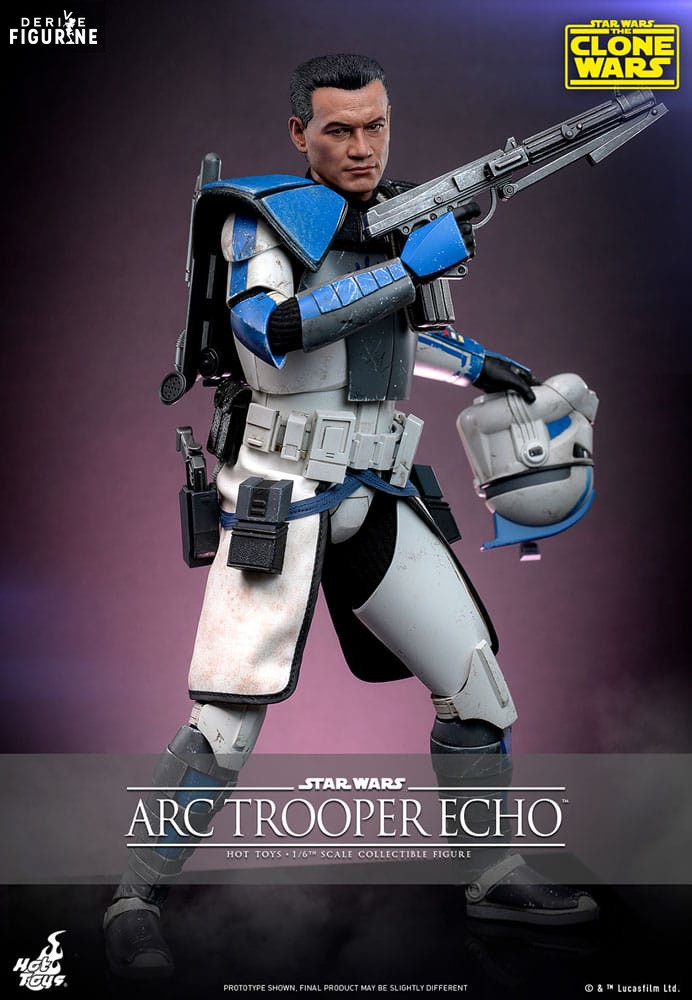 スター・ウォーズ CLONE WARS フィギュア ECHO Arc Trooper Echo figure - Star Wars: The Clone Wars - Hot Toys