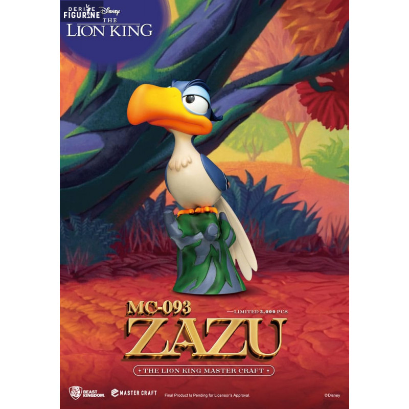 Zazu figure, Master Craft - Disney, The Lion King - Beast