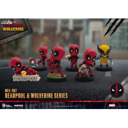 Pack 6 figures Deadpool & Wolverine Series, Mini Egg Attack