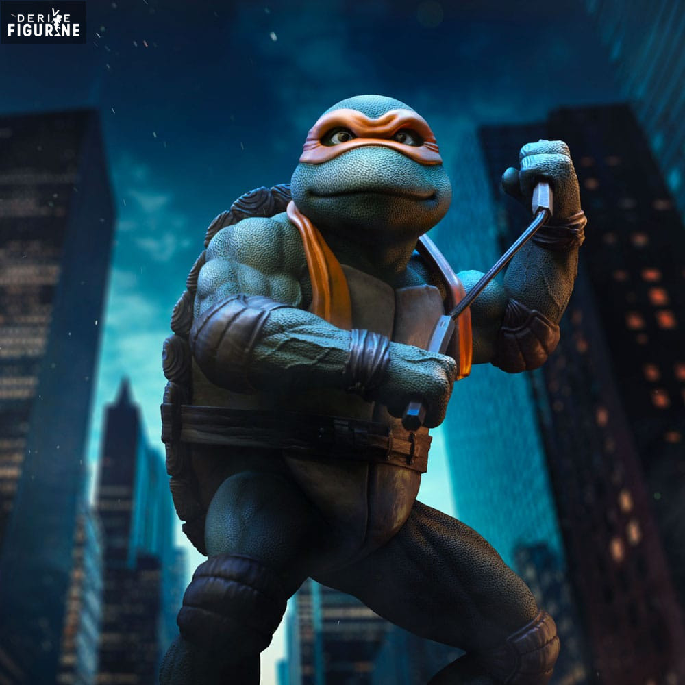 (未使用･未開封品)　S.H.フィギュアーツ Teenage Mutant Ninja Turtles ミケランジェロ 約150mm PVC&amp;ABS製 塗装済み可動フィギュア 0pbj0lf S.H. Figuarts Teenage Mutant Ninja Turtles Michelangelo