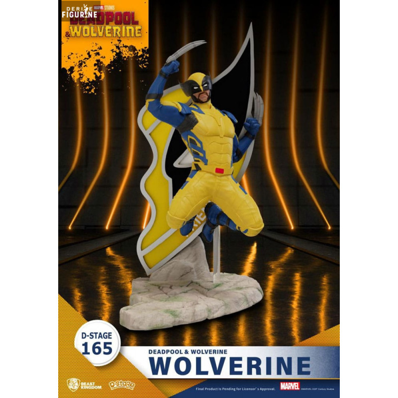 Wolverine figure, D-Stage - Marvel, Deadpool 3 - Beast Kingdom