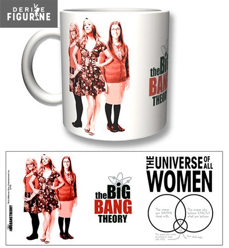 The Big Bang Theory mug - Penny, Bernadette and Amy - 2BNERD