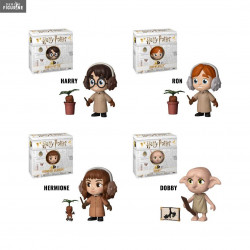Figurine Harry Potter, Hermione Granger, Ron Weasley ou Dobby,