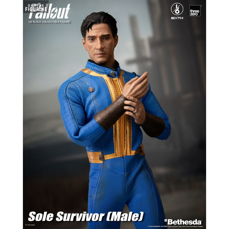 Sole Survivor (Male) figure, FigZero - Fallout - ThreeZero