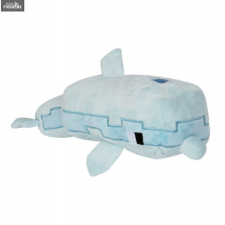 Peluche Minecraft - Tortue, Panda, Dauphin, Ocelot ou Loup, Adventure