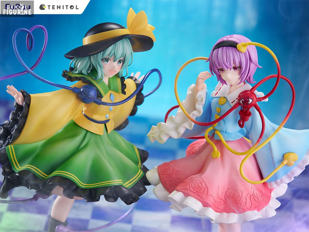 Pack 2 figures Koishi Komeiji & Satori Komeiji, Tenitol