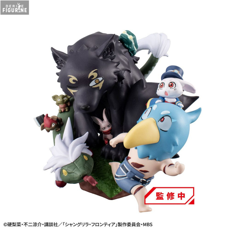 Pack figurines Shangri-La...