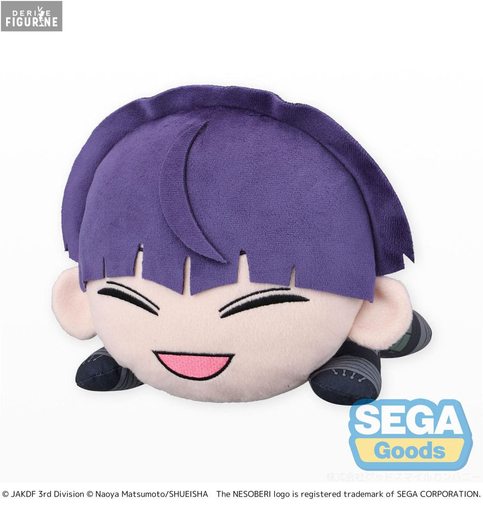 Soshiro Hoshina plush, Nesoberi Lay-Down L - Kaiju No. 8 - SEGA