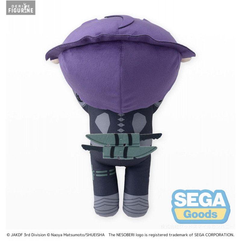 Soshiro Hoshina plush, Nesoberi Lay-Down L - Kaiju No. 8 - SEGA