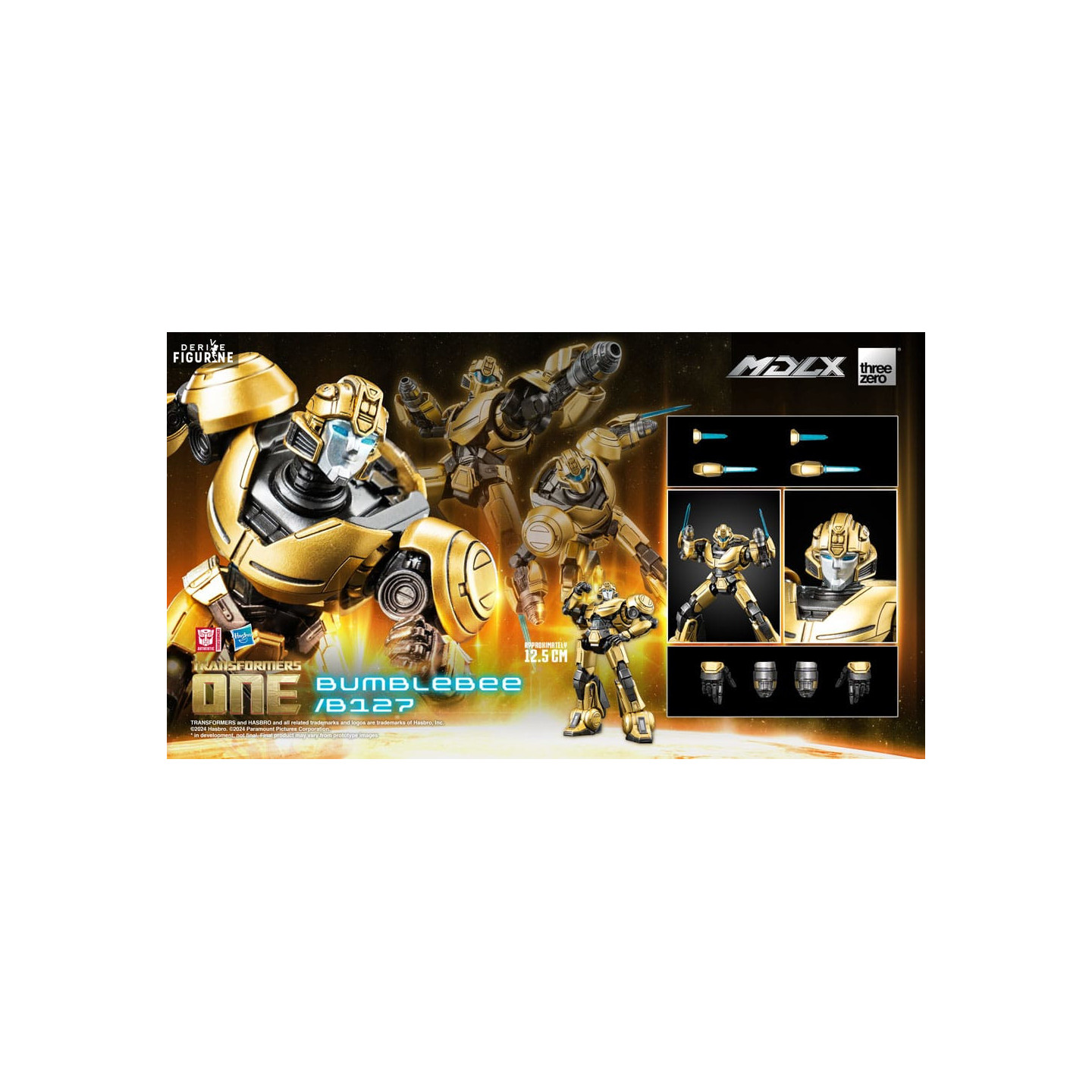 Bumblebee/B127 figure, MDLX - Transformers - ThreeZero