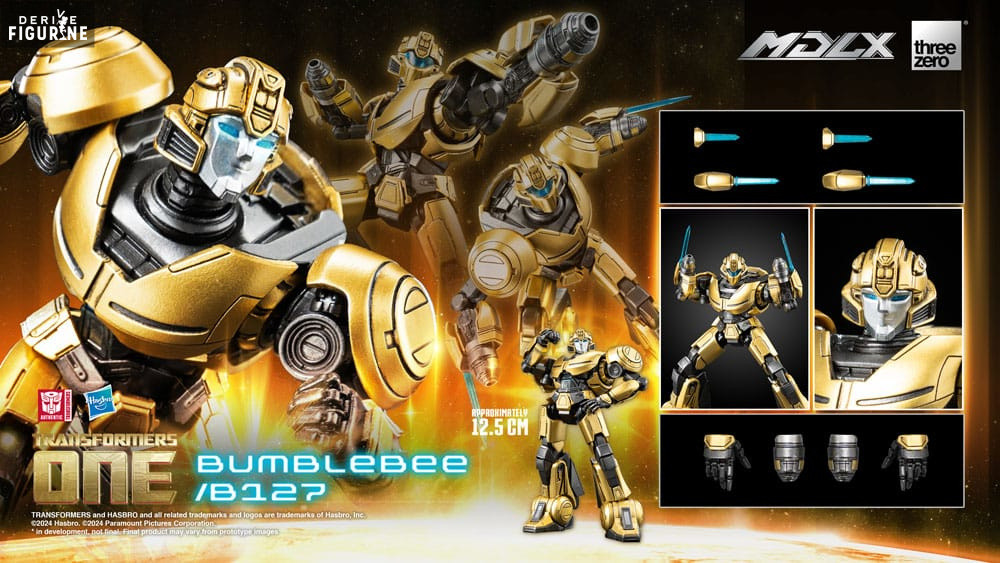 threezero DLX BUMBLEBEE フィギュア Transformers: Rise of the BeastsDLX Bumblebee – threezero store