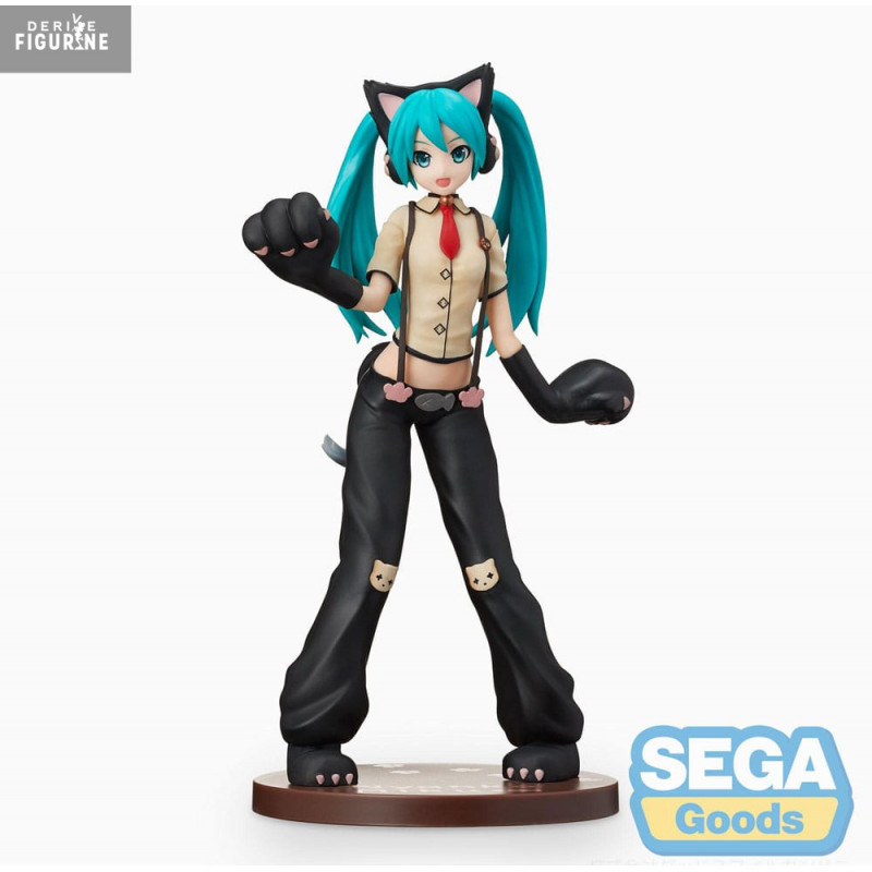 Miku Hatsune figure Kitty Cat, SPM - Project DIVA Arcade