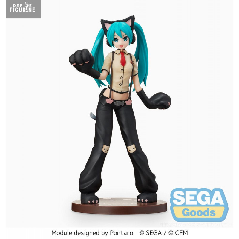 Miku Hatsune figure Kitty Cat, SPM - Project DIVA Arcade