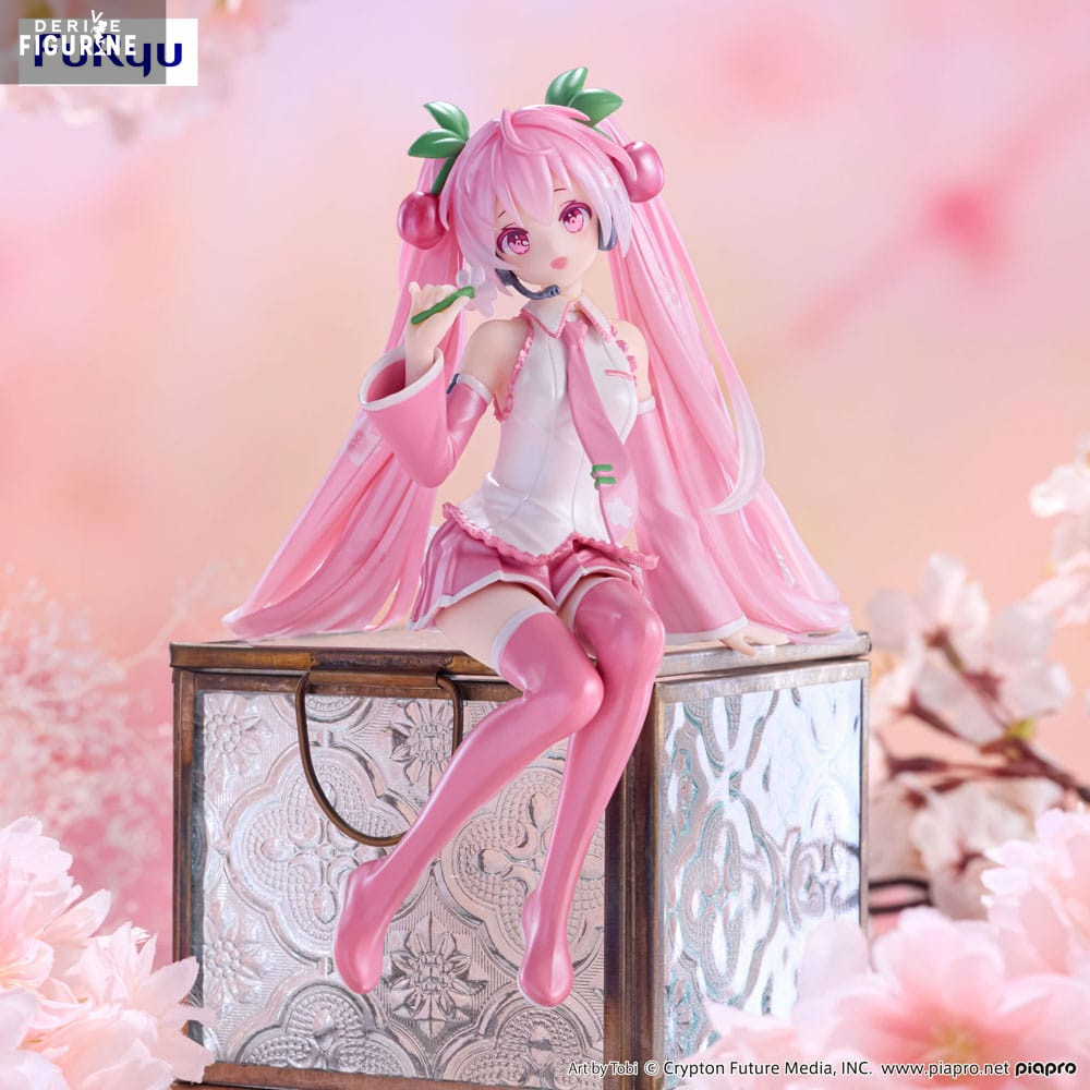 桜 Sakura Miku 2024 figure Pearl Color, Noodle Stopper - Hatsune Miku