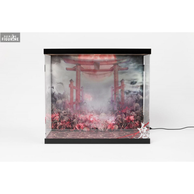 SHISHIKUI boda / thin RED×WH Mサイズ 新品未開封 Window display with lighting for Rasethuhime Saki, Inbina
