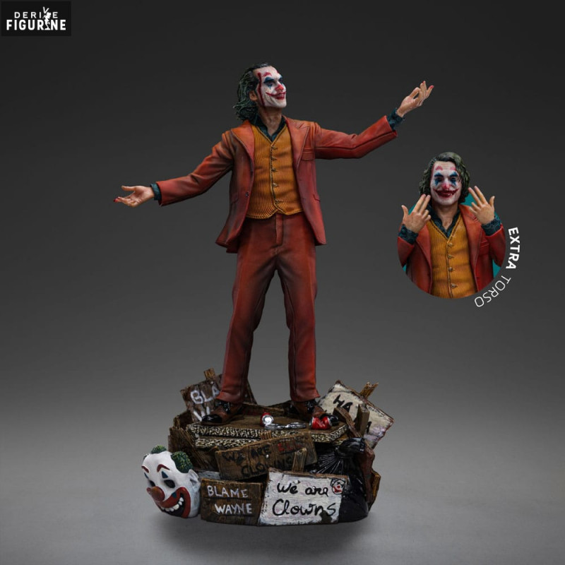 The Joker figure (Arthur Fleck), Deluxe Art Scale DC Comics Iron