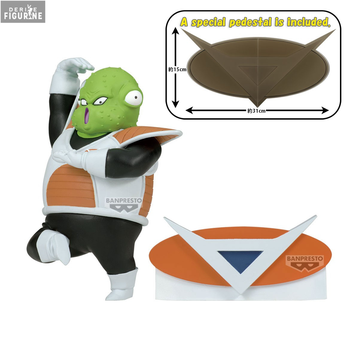 Guldo figure, Solid Edge Works - Dragon Ball Z - Banpresto