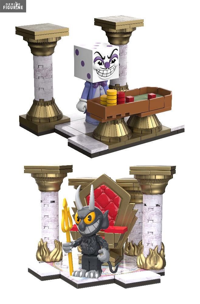 Construction games pack figures Devious Dice Devil's Throne