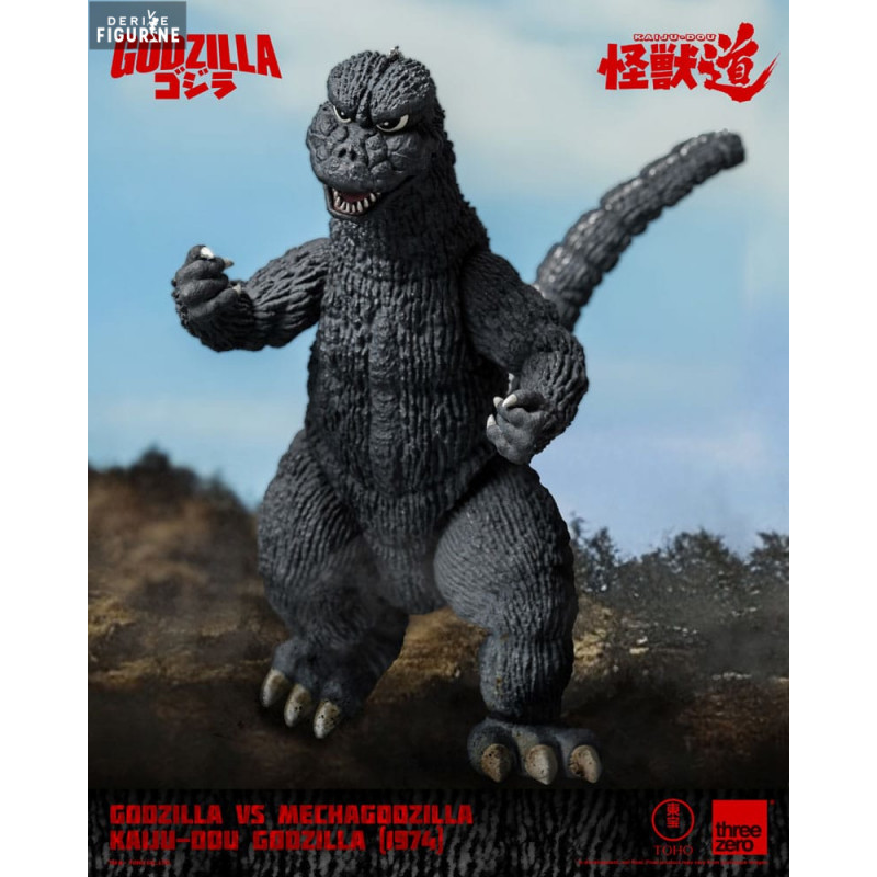 Kaiju-Dou Godzilla 1974 figure - Godzilla vs Mechagodzilla