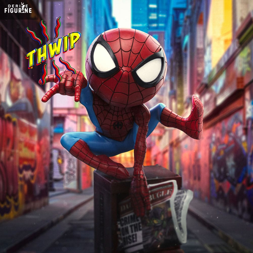 miniature spider man figures