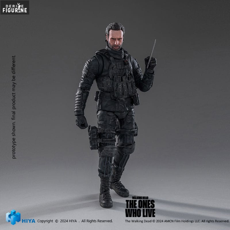 Rick Grimes figure, Exquisite Mini - The Walking Dead: The