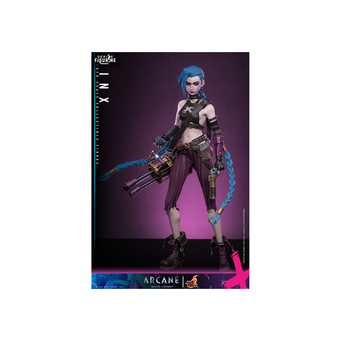 ARCANE Jinx フィギュア ARCANE Jinx フィギュア Arcane Champion Jinx 1/7 Scale Statue