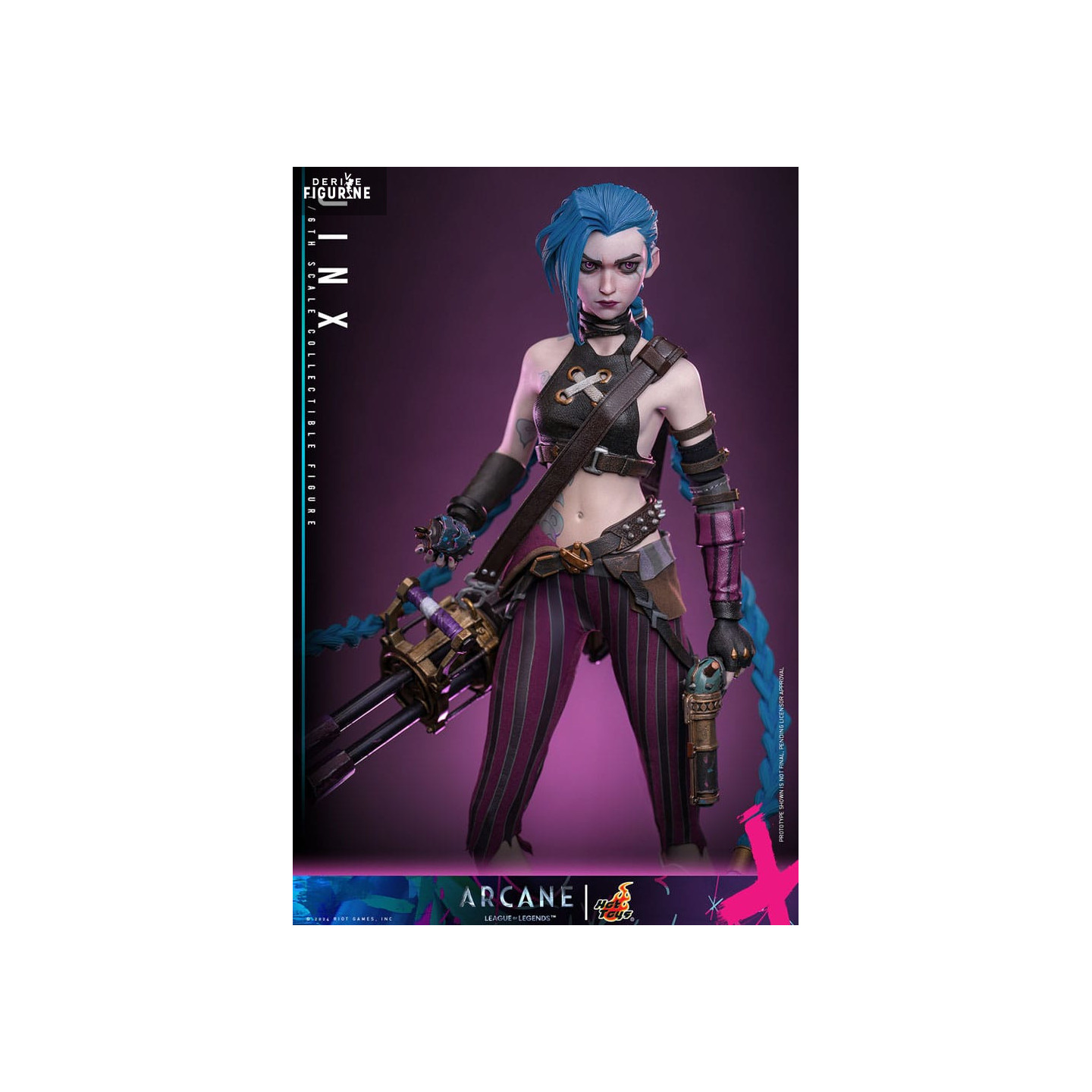 League of Legends ARCANE VALORANT フィギュア League of Legends Arcane Figure Series Blind Box Figure Gift