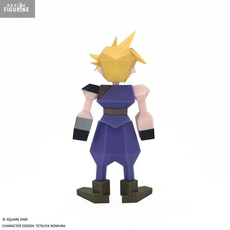 Cloud Strife figure, Polygon - Final Fantasy VII - Square Enix