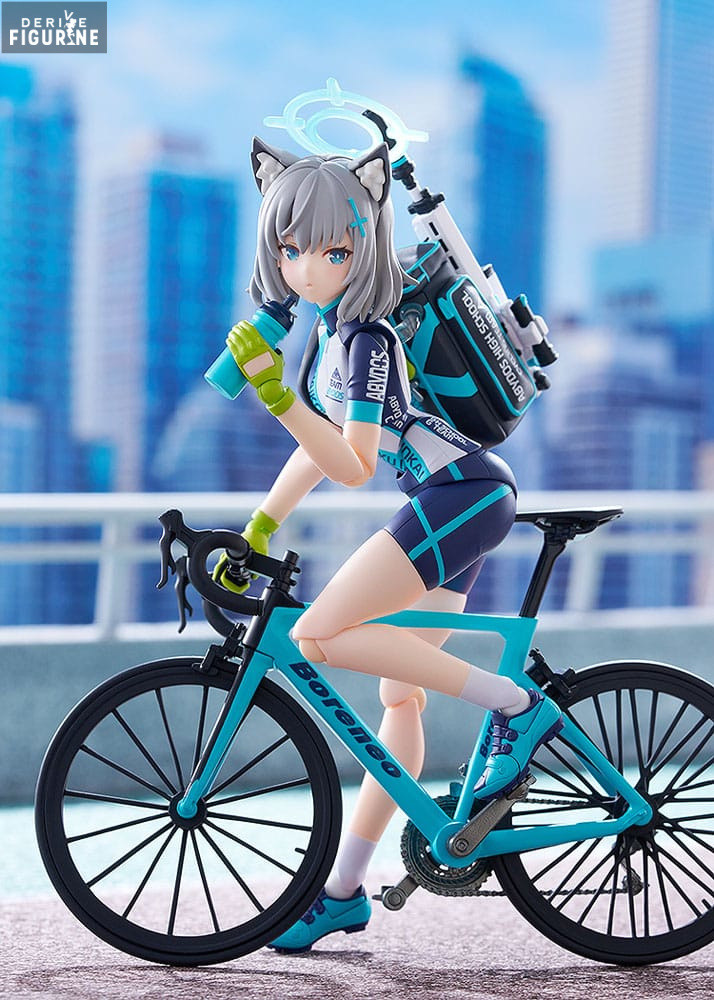 Shiroko Sunaookami figure DX Edition Cycling, Figma - Blue